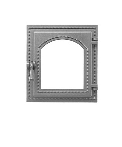 Дверка каминная Везувий 270 (не крашенная, без стекла), герметичная